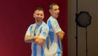 El comentario de Lionel Messi a Ángel Di María que revolucionó la sesión de fotos de la Copa América