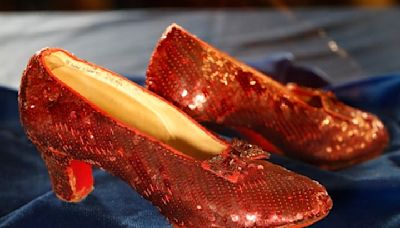 Warrant: Stolen ruby slippers were buried in suspect s backyard for seven years