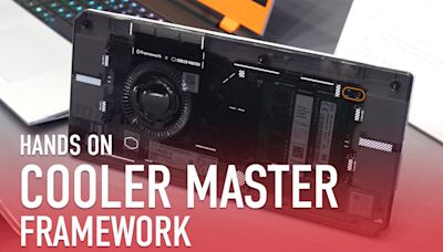 This Cooler Master Case Turns a Framework Laptop Mainboard Into a Mini PC