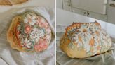 A stay-at-home mom became an Instagram star when she discovered 'sourdough painting' and helped turn it into social media's latest wholesome craze