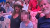 Tennis fan flashes boobs on live TV while sat next to child at Olympics 2024