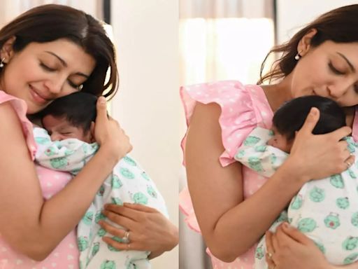 Actress Pranita Subhash Shares First Glimpse Of Her Baby Boy