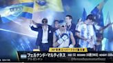 Video: el espectacular ingreso a lo Boca del Puma Martínez para su pelea en Japón