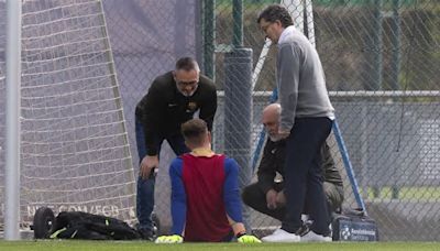 Ter Stegen da el susto y Christensen no se entrena