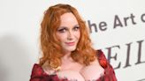 Christina Hendricks Poses in Floral Mini Dress in New Photos Dedicated to Her 'Valentine'