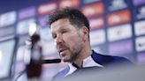 Simeone expresa su admiración por Javier Aguirre