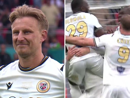 Eagle-eyed fans absolutely love what Bromley captain did before winning penalty