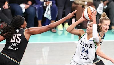 Lynx rally for wild OT win over Liberty in WNBA Finals opener