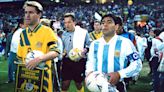 Australia - Argentina: la noche en que volvió Maradona y “papá Mac Allister” salió desnudo en la TV