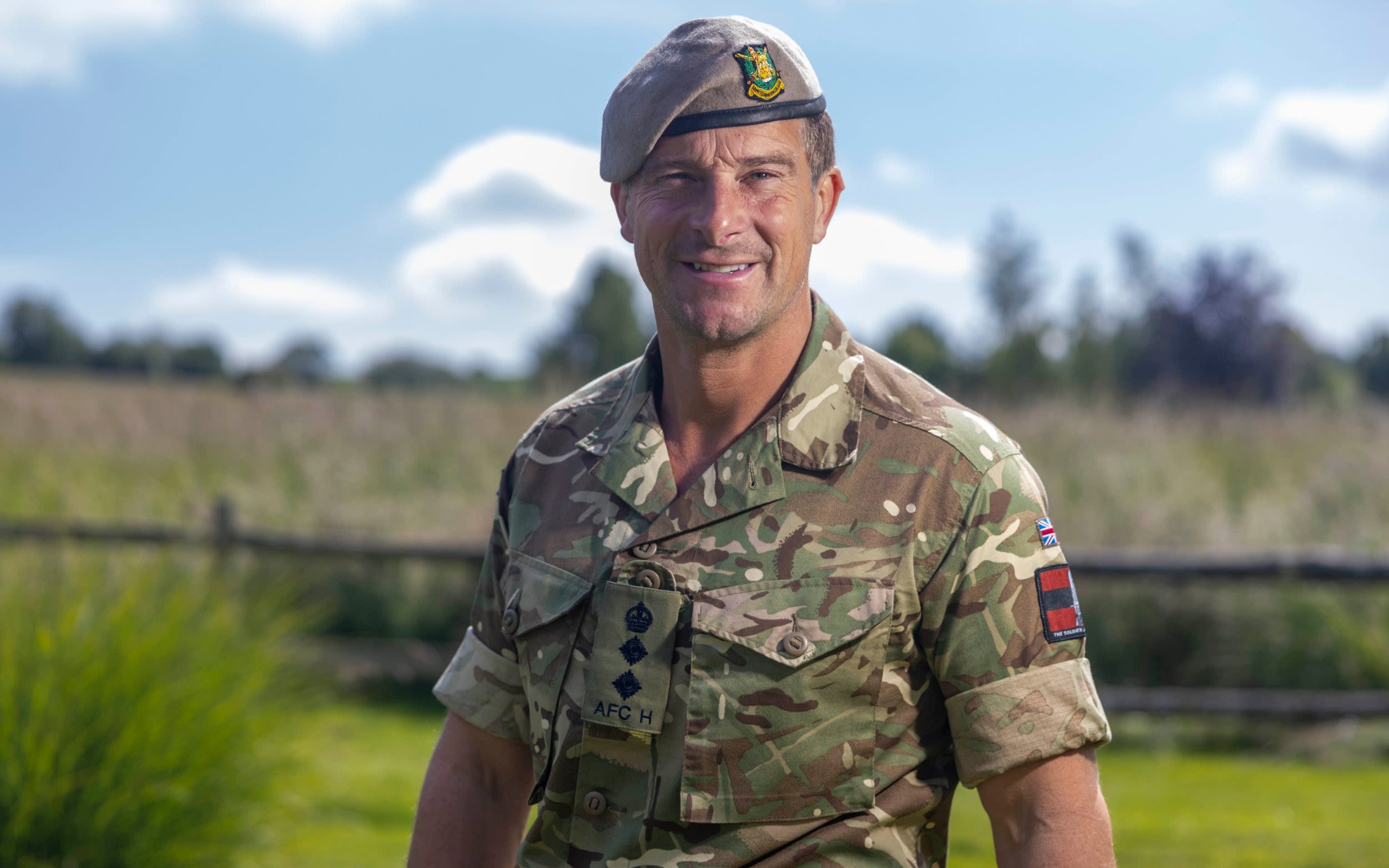 King appoints Bear Grylls to new Army role