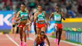 Dutch runner loses 10,000-meter world championship with stumble in final stretch