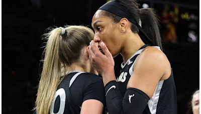 A'ja Wilson has taken rookie Kate Martin under her wing in Las Vegas