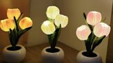 This 'tulip lamp' looks like an actual fresh bouquet of flowers — and TikTok is obsessed
