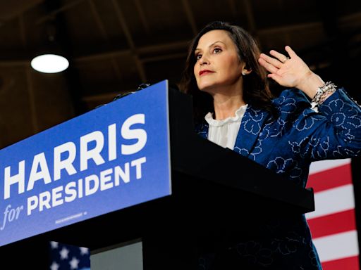 Gretchen Whitmer pushes back against polls showing Kamala Harris with sizable leads in Michigan: 'It's just not true'