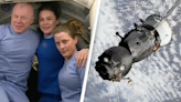 Incredible footage captures moment International Space Station crew undock and return to Earth