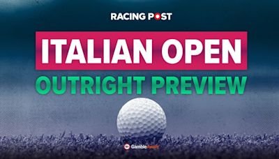 Steve Palmer's Italian Open predictions & golf betting tips