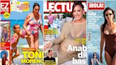 Anabel Pantoja, Toñi Moreno y Sara Carbonero, protagonistas de las portadas del corazón