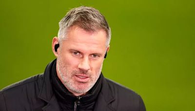 Jamie Carragher appears to show how he feels about England and what he cares about more