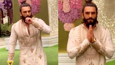 Ranveer Flaunts Moustache As He Arrives at Anant-Radhika's Mehndi; Deepika Padukone Avoids Paps Again? - News18