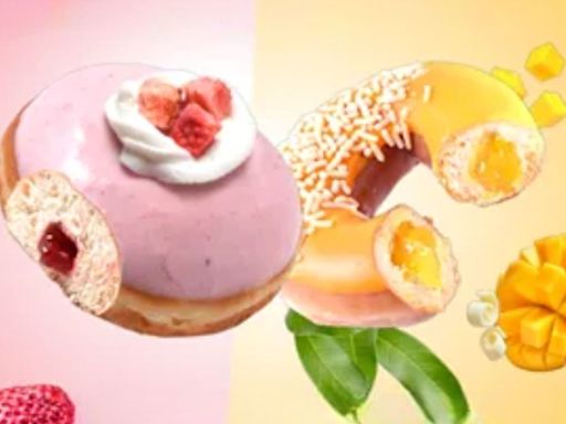 Estas son las donas frutales Krispy Kreme para el verano