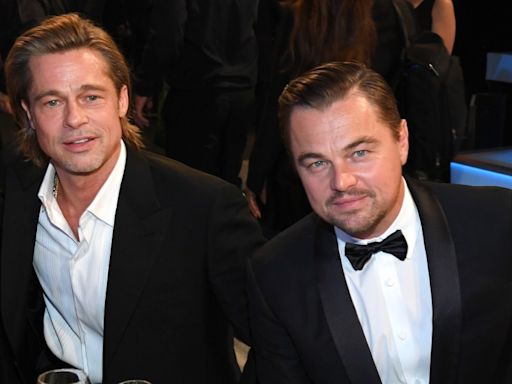 Brad Pitt and Leonardo DiCaprio Are 'Competitors' Again