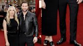 Aaron Taylor-Johnson and Wife Sam Matches in Leather Shoes for ‘Back to Black’ Premiere