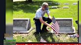 Something Good: 14-year-old boy places flags at WWII veteran’s grave