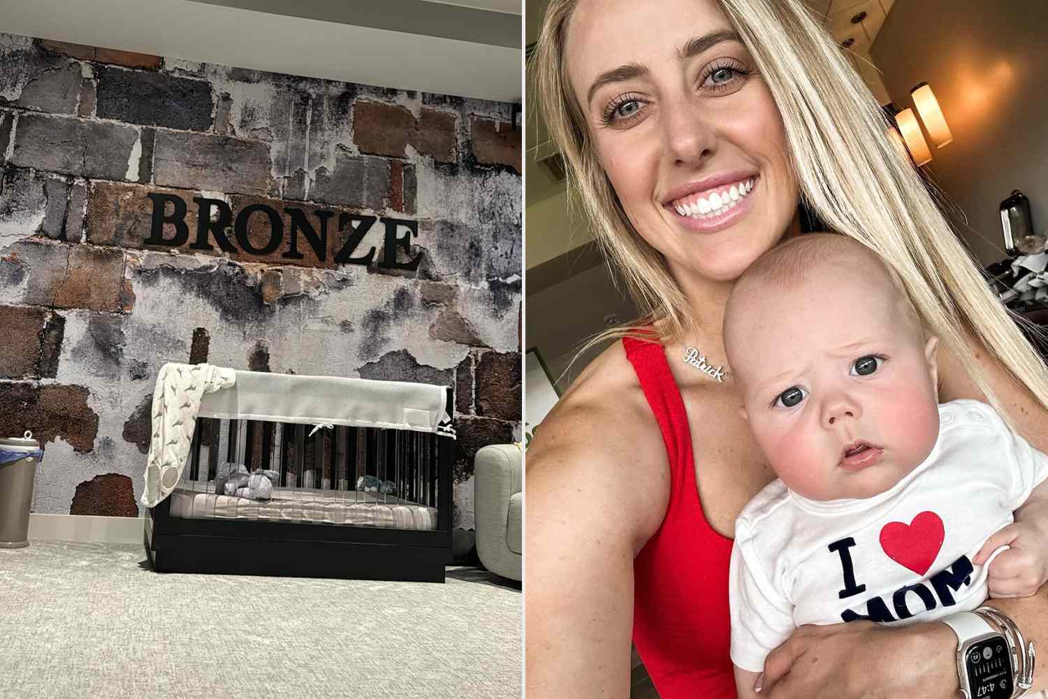 Brittany Mahomes Shows Off 17-Month-Old Son Bronze's Epic Nursery - Featuring Lockers and Exposed Brick