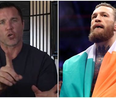 Chael Sonnen brutally responds to 'little b****' Conor McGregor after showing off injury