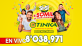 La Tinka EN VIVO: sigue AQUÍ las previas del sorteo del pozo millonario del domingo 7 de julio