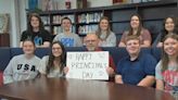 Allen County-Scottsville High School seniors surprise principal with pranks for Principal Appreciation Day