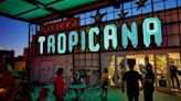 Iconic Tropicana Las Vegas sign relit at Neon Museum