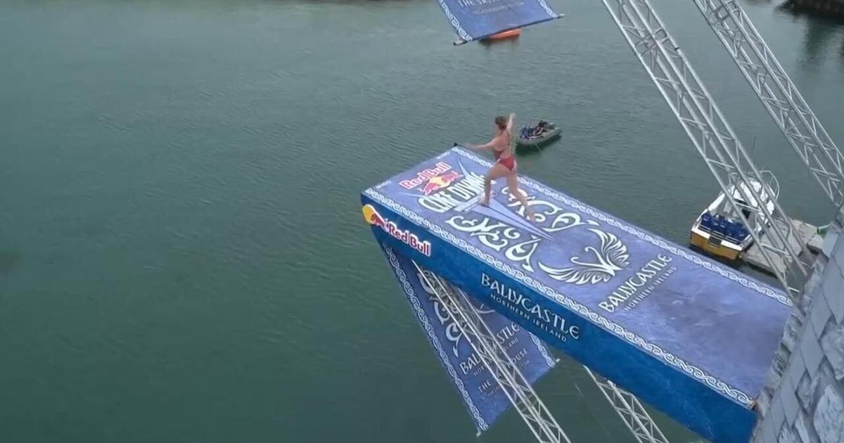 Iffland and Heslop win fourth round of Red Bull cliff diving World Series