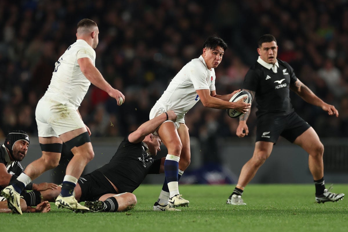 New Zealand v England LIVE rugby: Latest score and updates as Tommy Freeman try edges visitors in front