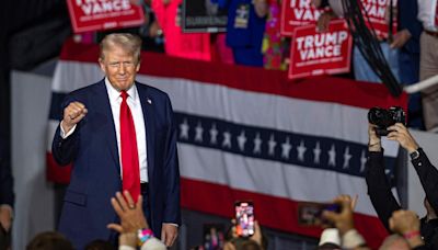 Donald Trump takes stage at NC rally amid ‘USA USA USA’ chants, rips Kamala Harris: ‘Dishonesty and incompetence’