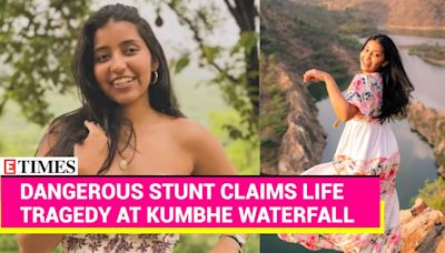 Social Media Addiction Costs Mumbai Influencer: Aanvi Kamdar Falls To Death At Kumbhe Waterfall