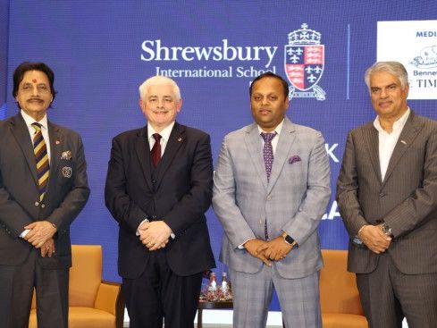 Shrewsbury International School India hosts leading luminaries to celebrate its arrival in India