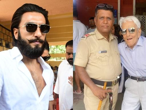 Ranveer Singh Reveals His 93-Year-Old Grandfather Braved Scorching Mumbai Heat To Vote, Calls Him 'Rockstar'