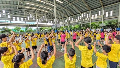 台電排球FUN電營開打 台中350學童活力上場 - 寶島