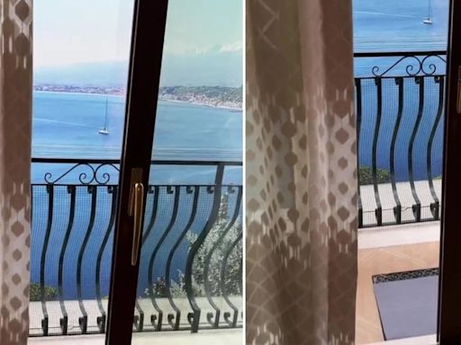 Alquiló una habitación en Italia que contaba con “vista al mar” y cuando llegó se dio cuenta de que la habían estafado