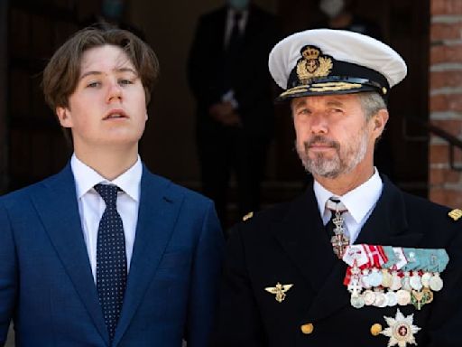 Danish crown prince happy at passing final school exams