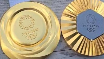 Un campeón olímpico muestra las medallas de oro de París y Tokio y la diferencia es abismal