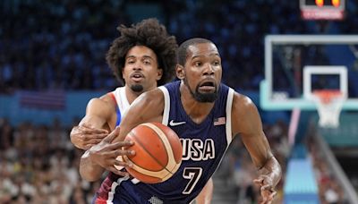 奧運》美國男籃8強賽 Kevin Durant還是當替補