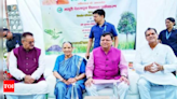 Uttarakhand CM Dhami plants sapling with mother on Guru Purnima, promotes 'Ek Ped Maa Ke Naam' campaign | Dehradun News - Times of India