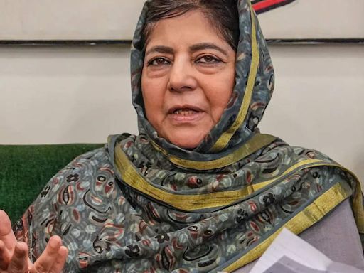 Relieved that Sheikh Abdul Engineer Rashid has been granted permission to take oath as MP: Mehbooba Mufti - The Economic Times