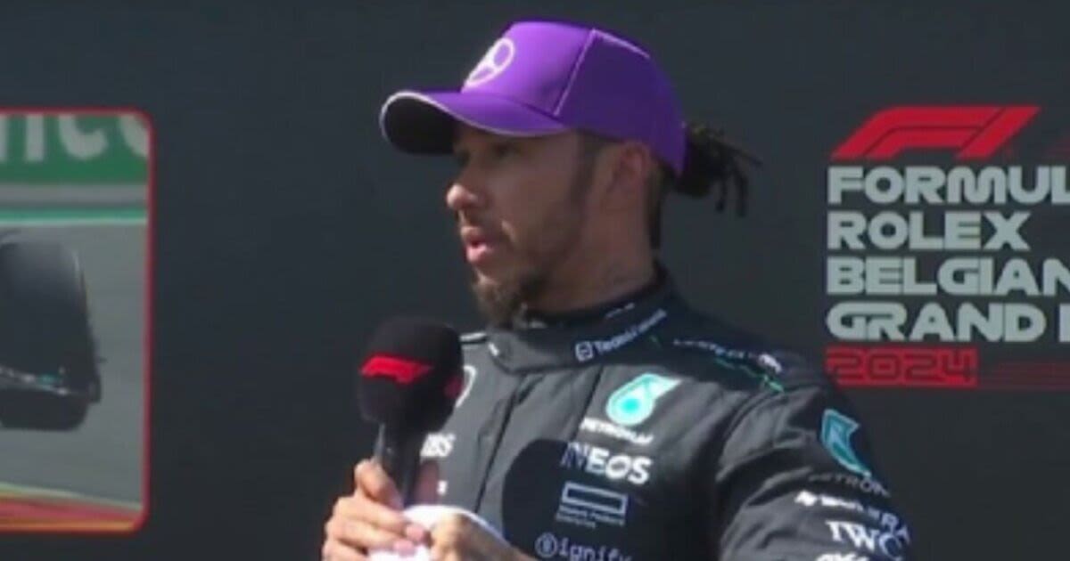 Lewis Hamilton shows true colours immediately after Belgian GP loss to Russell