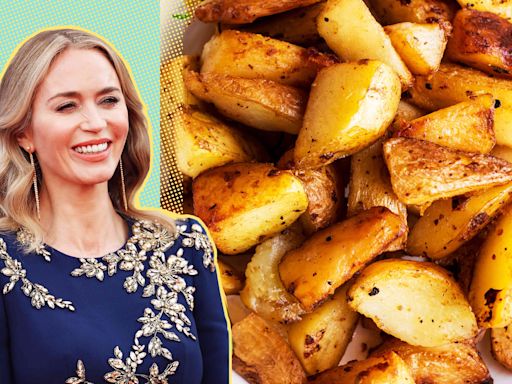 Emily Blunt’s 3-Ingredient Roasted Potatoes Are a Thing of Wonder