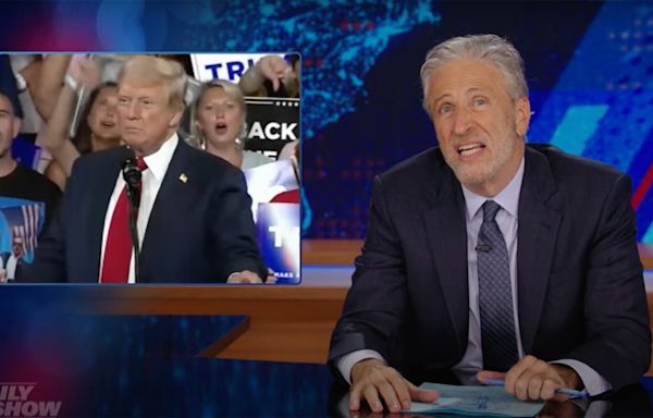 Jon Stewart mocks Republican reactions to Kamala Harris on 'The Daily Show'