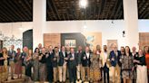 Brindis en la Bodega Cayetano del Pino por el futuro de la Ruta del Vino y el Brandy del Marco de Jerez