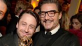 Pedro Pascal Asks Kieran Culkin to Smell His Armpits in Hilarious Backstage SAG Awards Moment